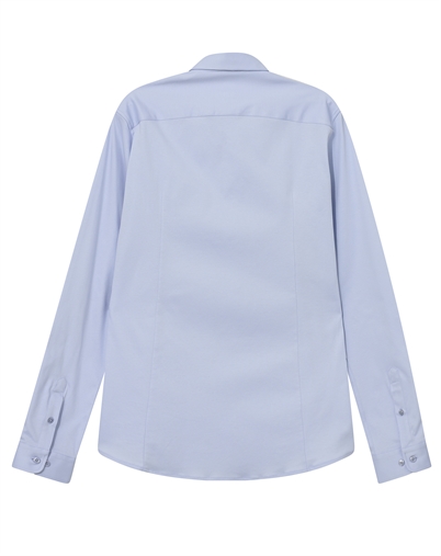 Mos Mosh Gallery - MMGMarco Jersey Skjorte - Light Blue 
